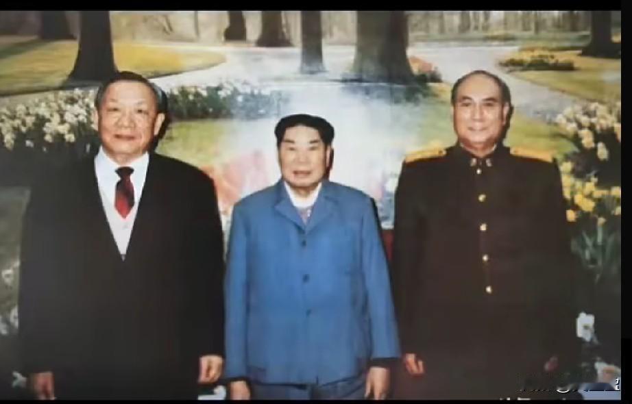 1993年3月拍摄，三任总参谋长同框，是一张很有分量也很有意思的老照片，杨得志、