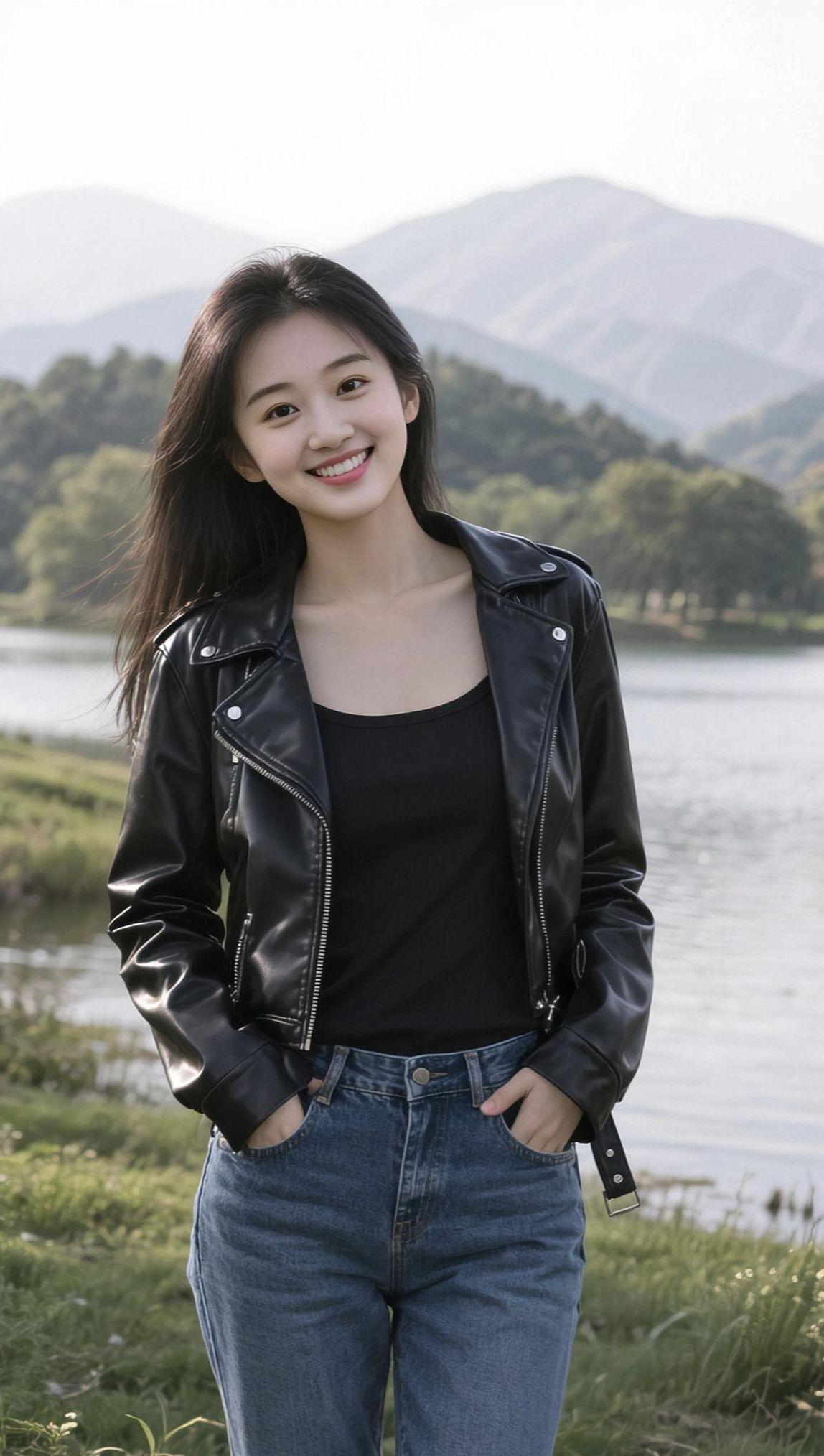 酷飒美少女写真诗情画奕恋爱选我我超甜