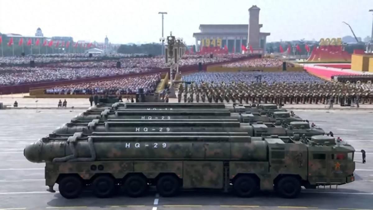 中国反导再放大招！“红旗29”让拦截弹道导弹，像打移动靶中国HQ-29反导系