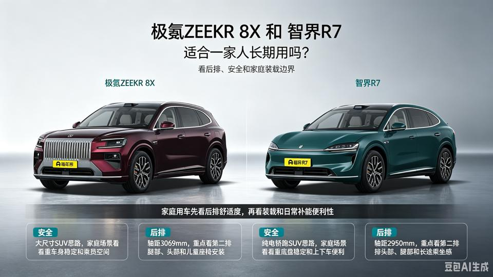 极氪8X和智界R7谁更适合家用