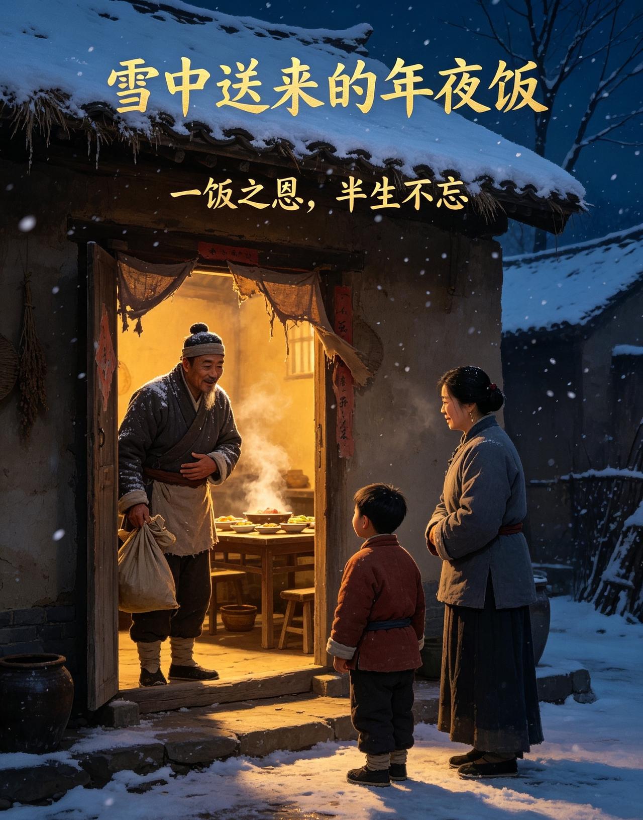 朱元璋最感恩的姐夫：年三十冒雪送粮，一饭之恩被记一辈子纵观历代开国帝王，朱元