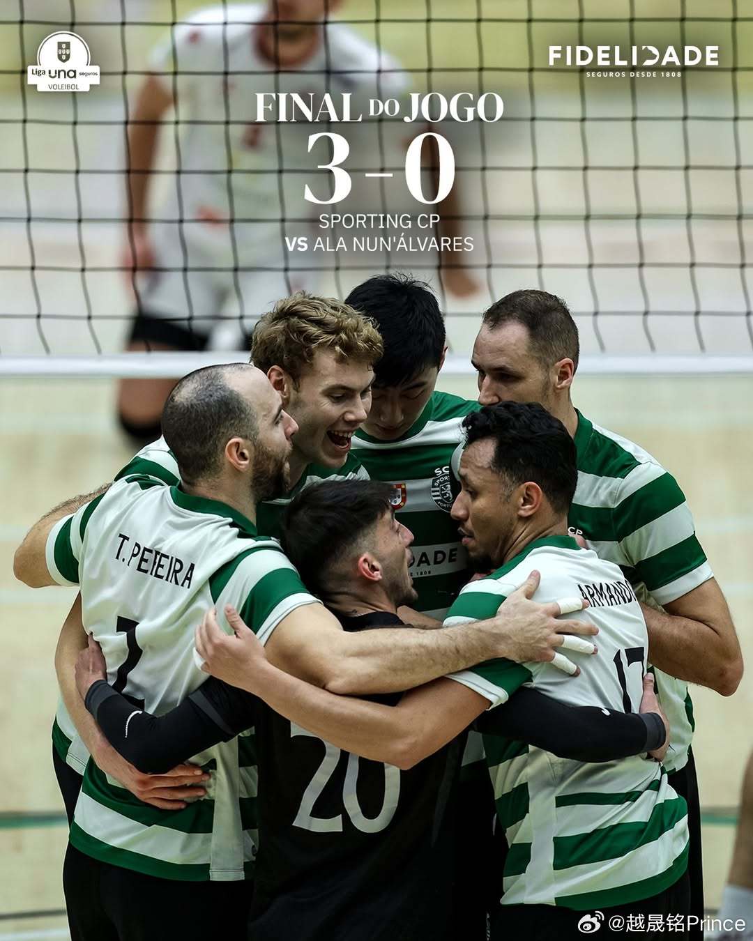 排球李咏臻⚔️葡萄牙男排联赛1/4决赛首回合，国手李咏臻伤愈复出、打满全场