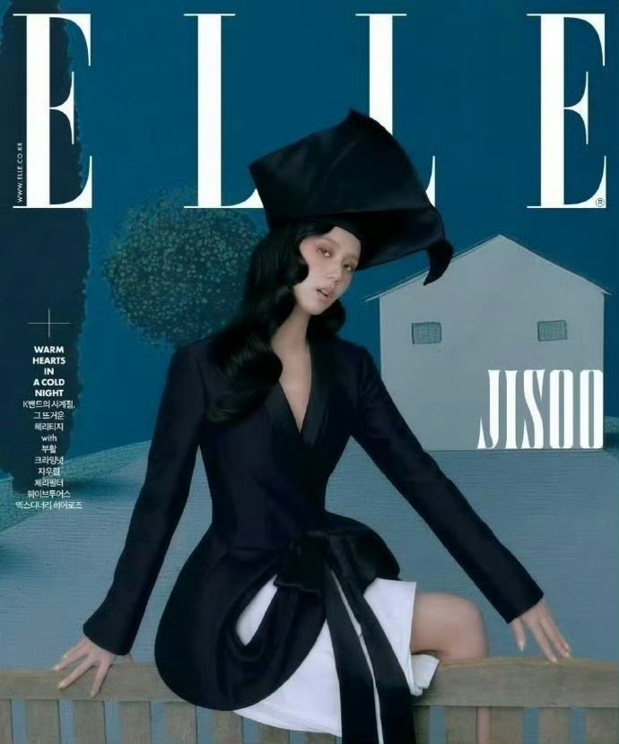 迪丽热巴芭莎两套都是金智秀穿过的还都是金智秀先穿的，这是在干嘛迪丽热巴金智秀杂志