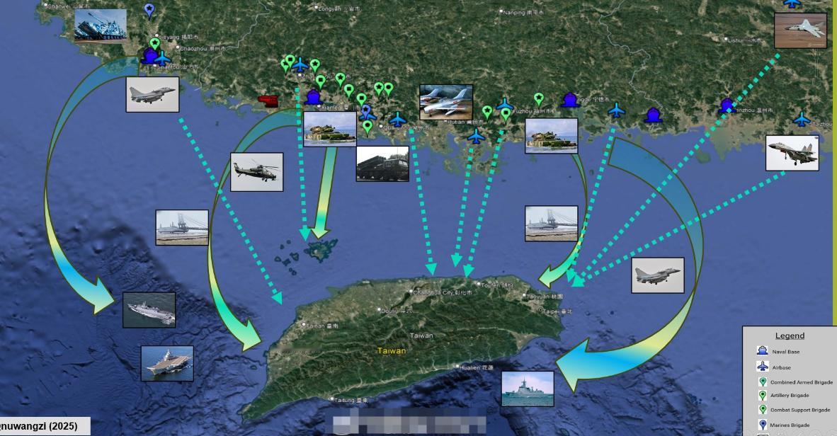 歼-10C战机：原来我是对台主力！其实这样的规划图，大家看看就好了，因为上摆在