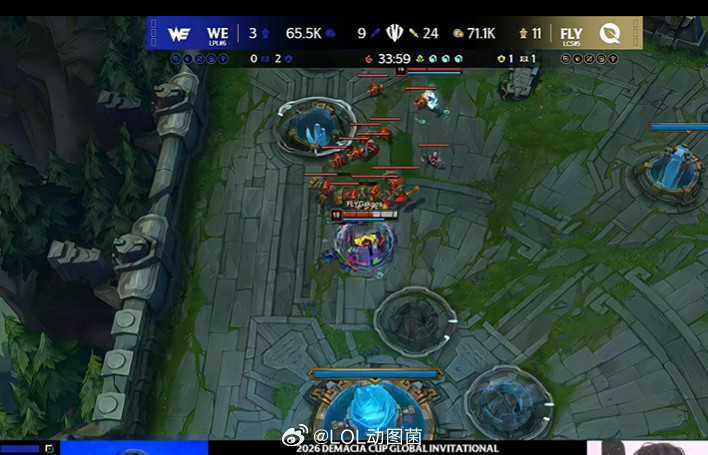 恭喜FLY1-0WE，从第十分钟开始，WE就已经被FLY打的没有反手之力，属
