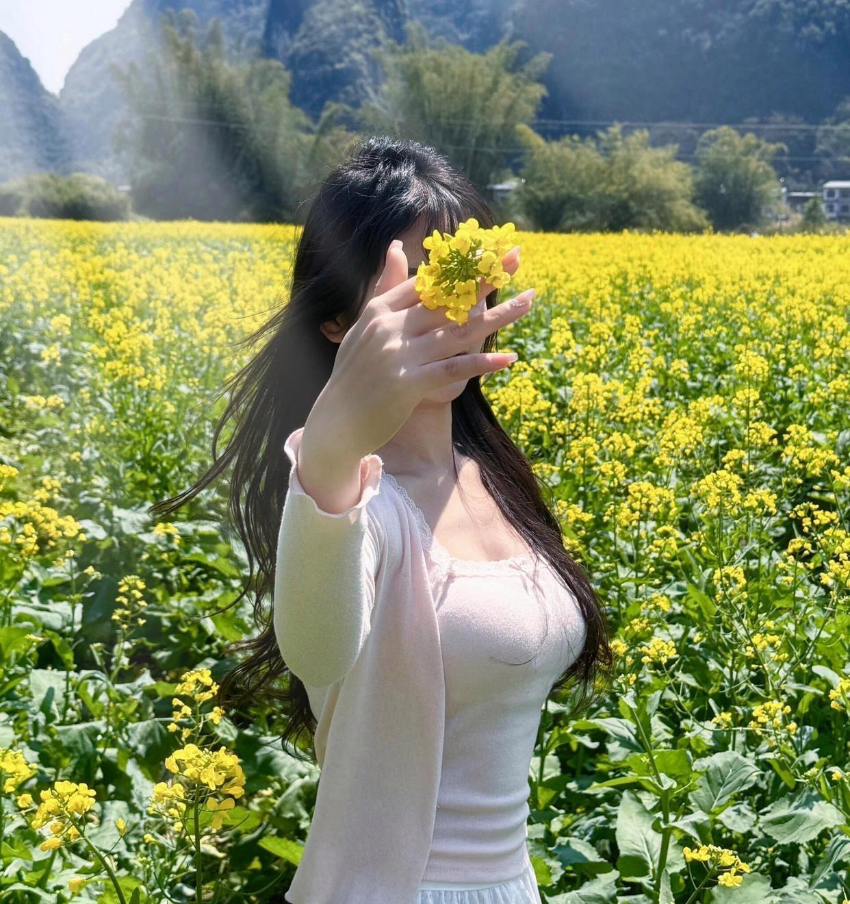 好漂亮的油菜花～