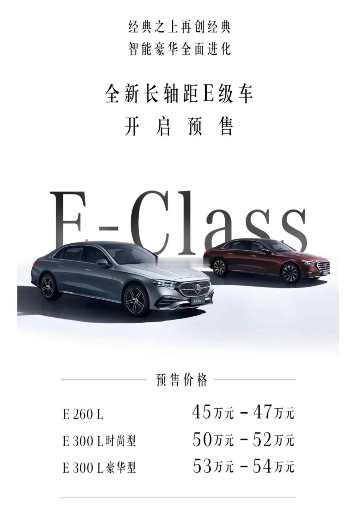 全新奔驰E的预售价~~~如今的裸车价和这个预售价的差距是不是有点大？？？海阔试车