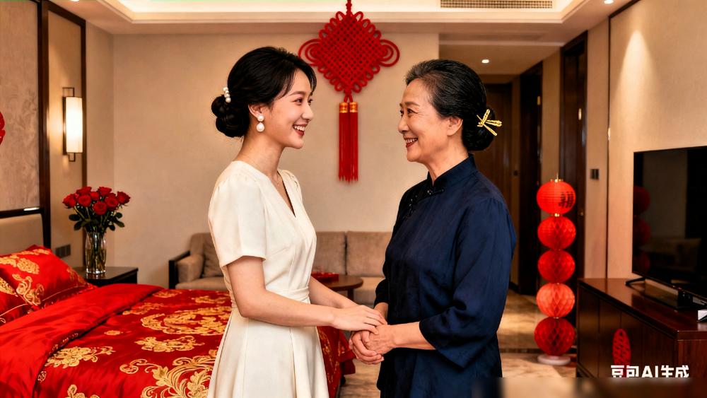 婆媳关系三句话。说到点子上就赢了。​1.边界​分开住不是疏远。​是尊