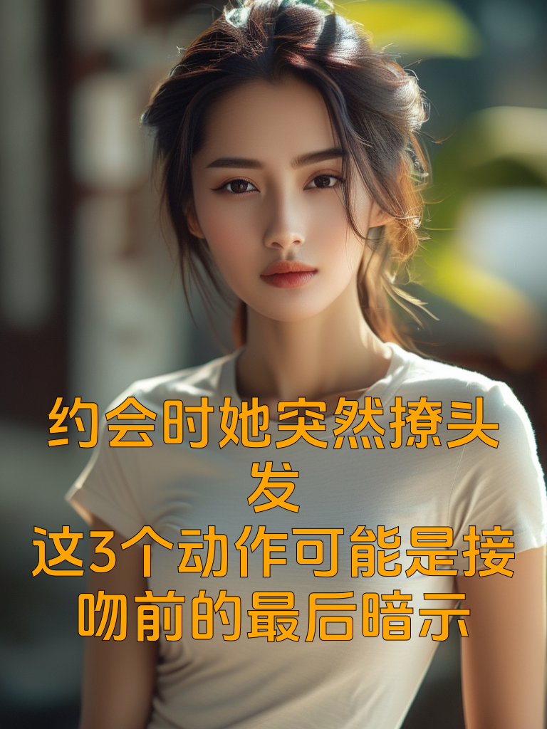 约会时她突然撩头发？这3个动作可能是接吻前的最后暗示