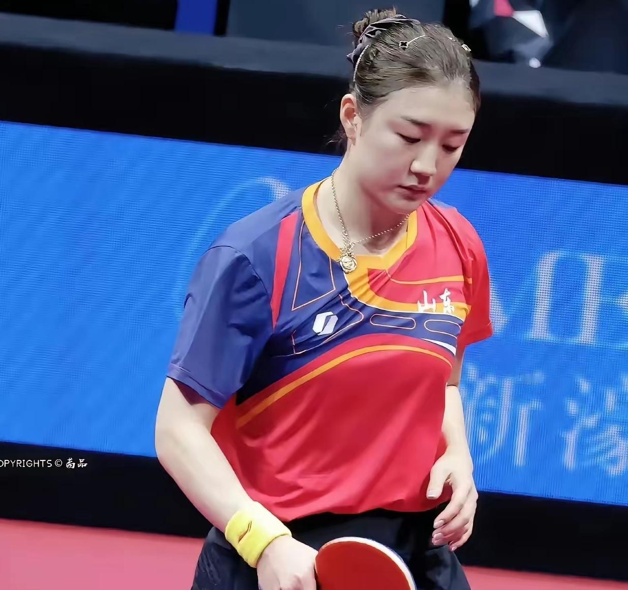 陈梦4-2蒯曼全运会女单1/4决赛，陈梦在先失两局的情况下，连扳四局晋级四强，