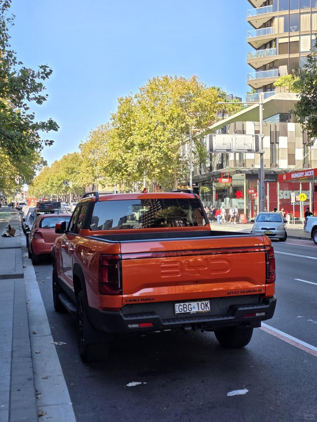 比亚迪大皮卡有点豪华了