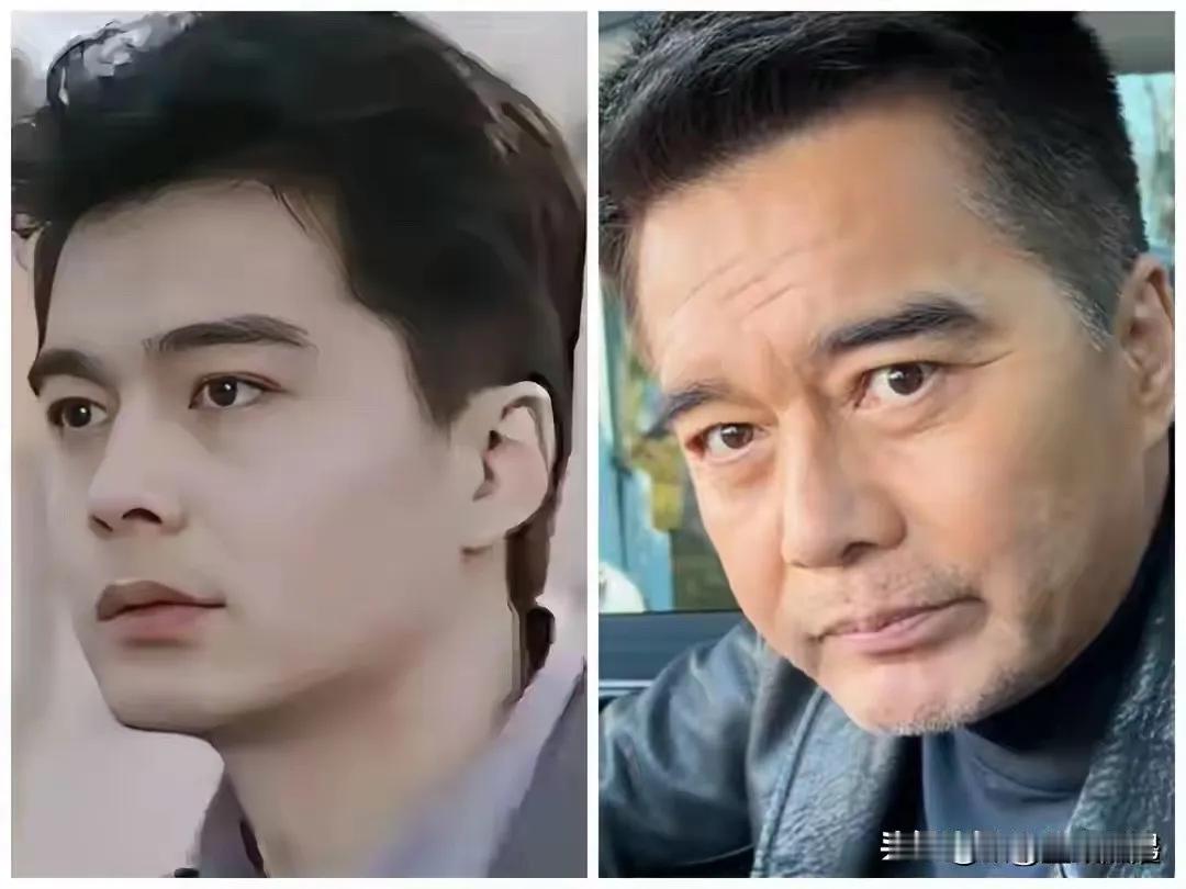 年轻时候的许亚军。年轻时候的黎明。年轻时候的陈道明。年轻时候的周华健。年