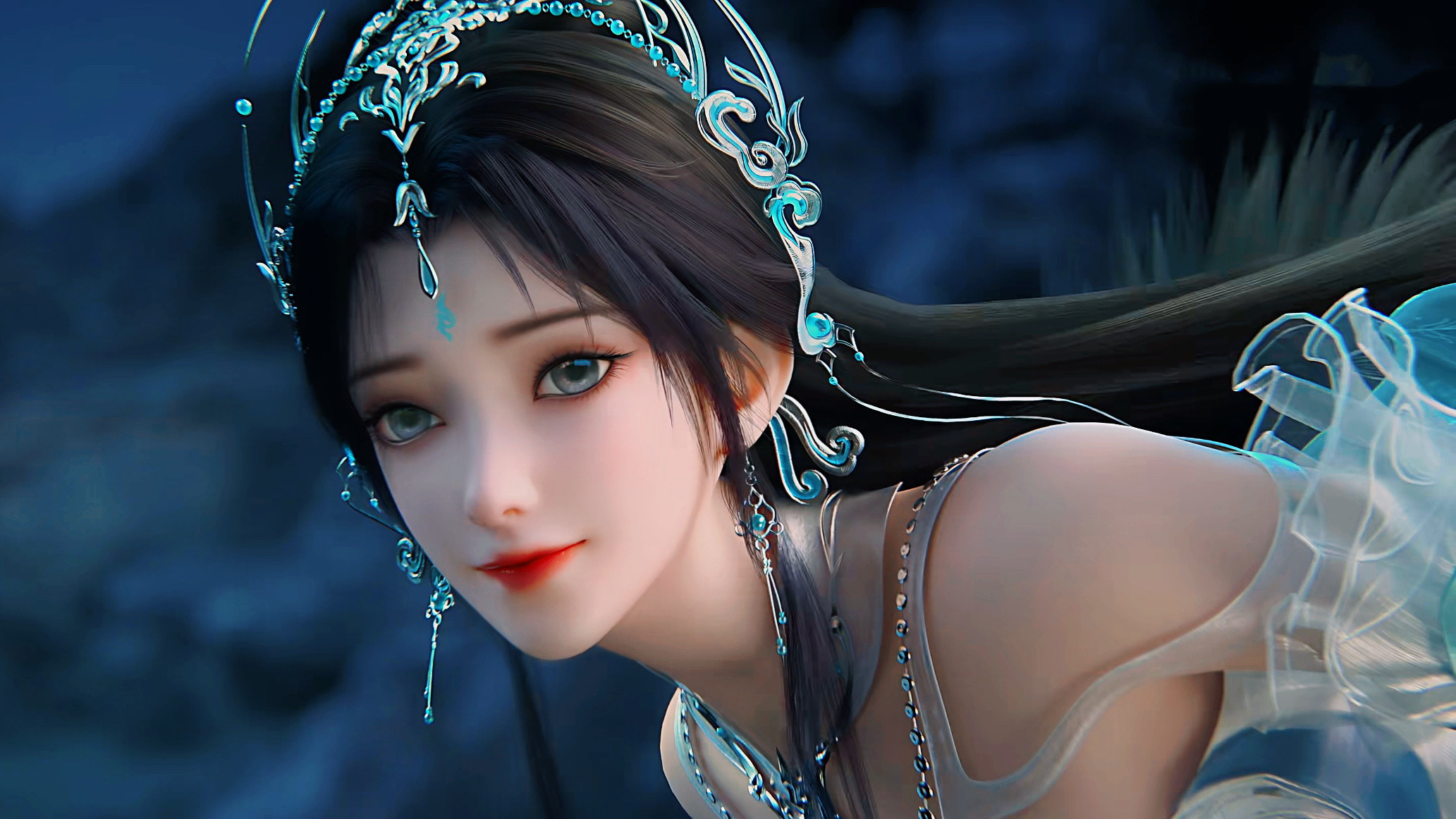 哇塞！清漪仙子太美了～喜欢的不行不行的了！清漪♥截修美图完美世界动画国产动漫