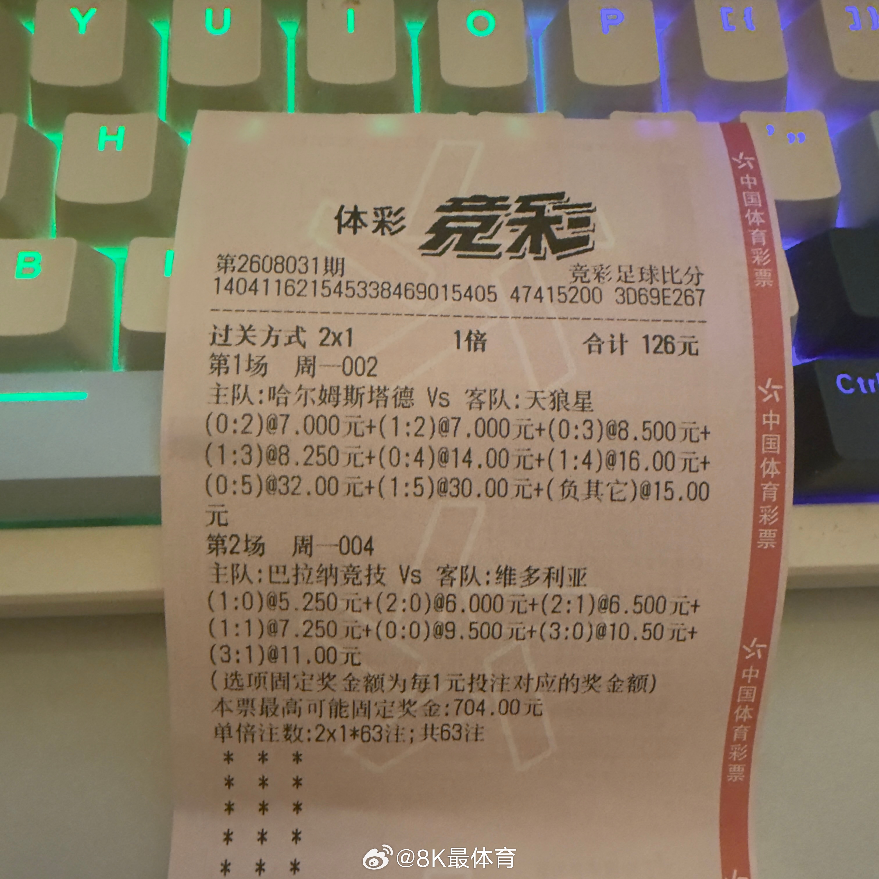 今晚瑞典超，巴西杯比赛预测！个人观点！仅供参考！不负任何责任！