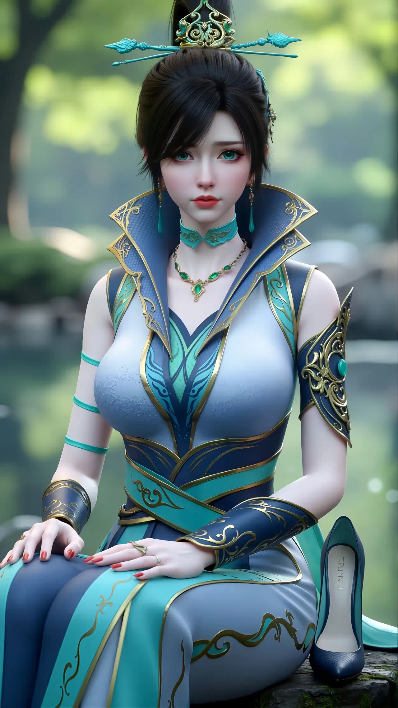斗破苍穹国产动漫动漫星域青鳞【精致美图】其实，无论是青鳞还是小医仙，