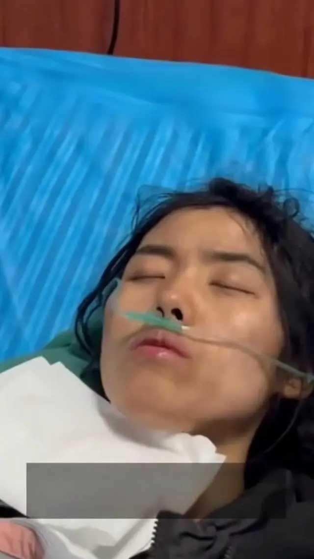 “我不甘心！”这是张家界七星山荒野求生挑战赛上，唯一女选手杨朝芹晕倒苏醒后说的