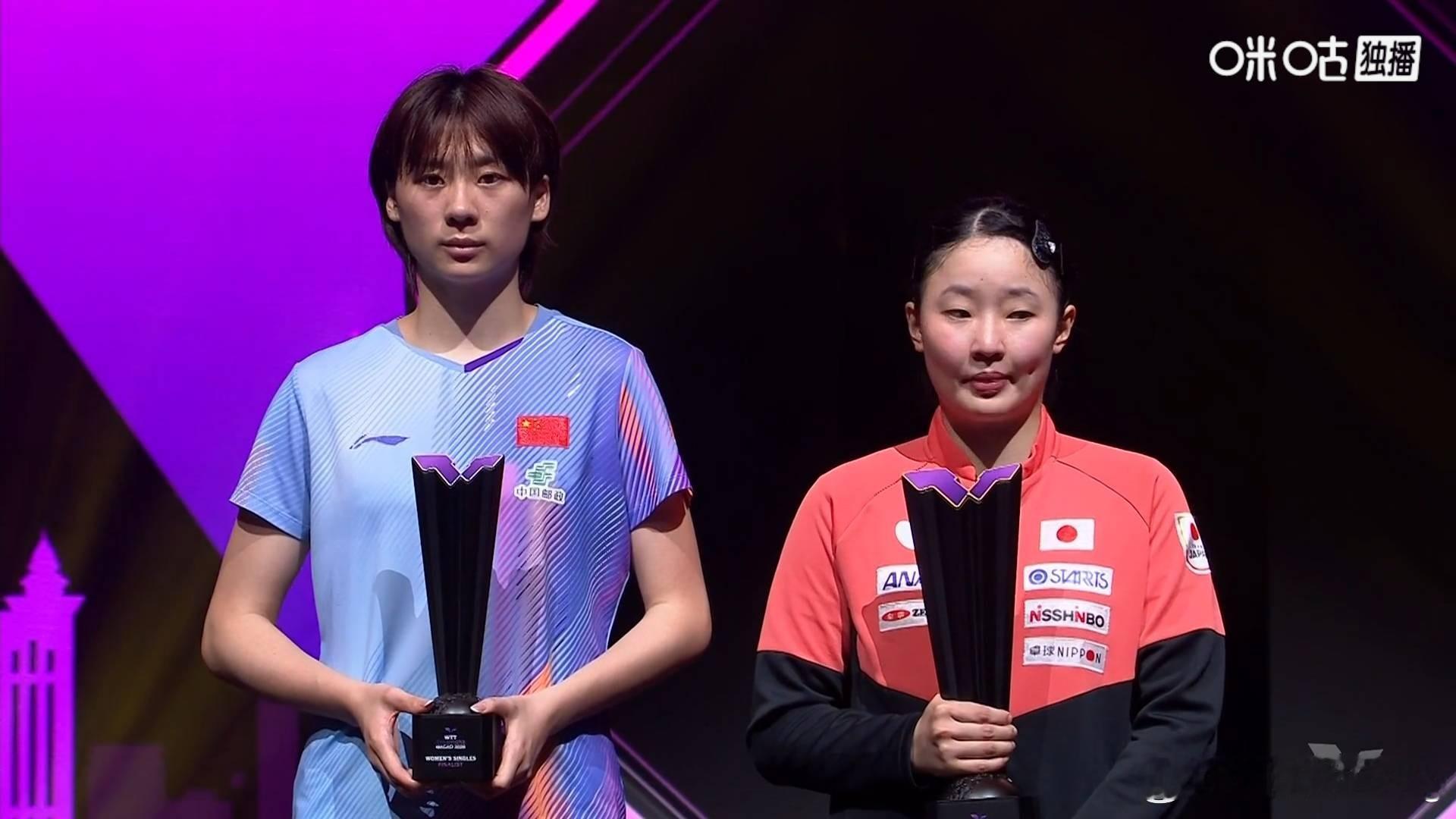 张本美和冠军张本美和拿下三连冠，另一边国乒也是三连亚，这个信号真的该敲响警钟了。