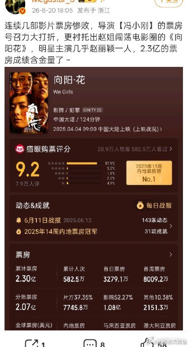赵丽颖扛剧扛票房实绩在娱乐圈这个风起云涌的江湖里，演员们就像武林高手，各有各的