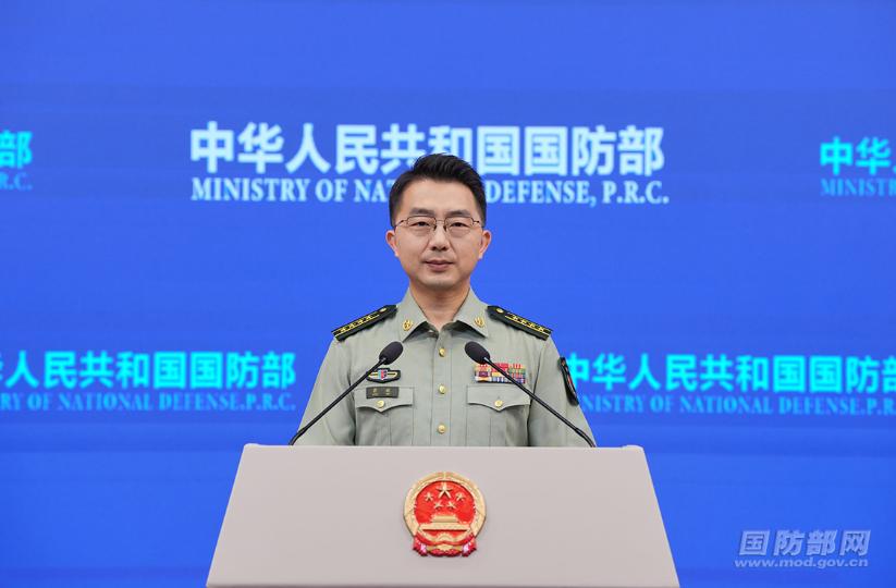 抗议无效！红线绝不容碰！5月18日下午，国防部对外公布重磅消息，蒋斌大校直接出面