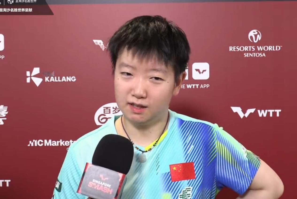 莎莎采访才说明白，萨马拉挑战的并不是回抛！莎莎说：当时萨马拉和裁判说，也