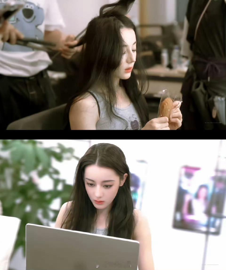 迪丽热巴女友第一视角比美照更有杀伤力的​​​