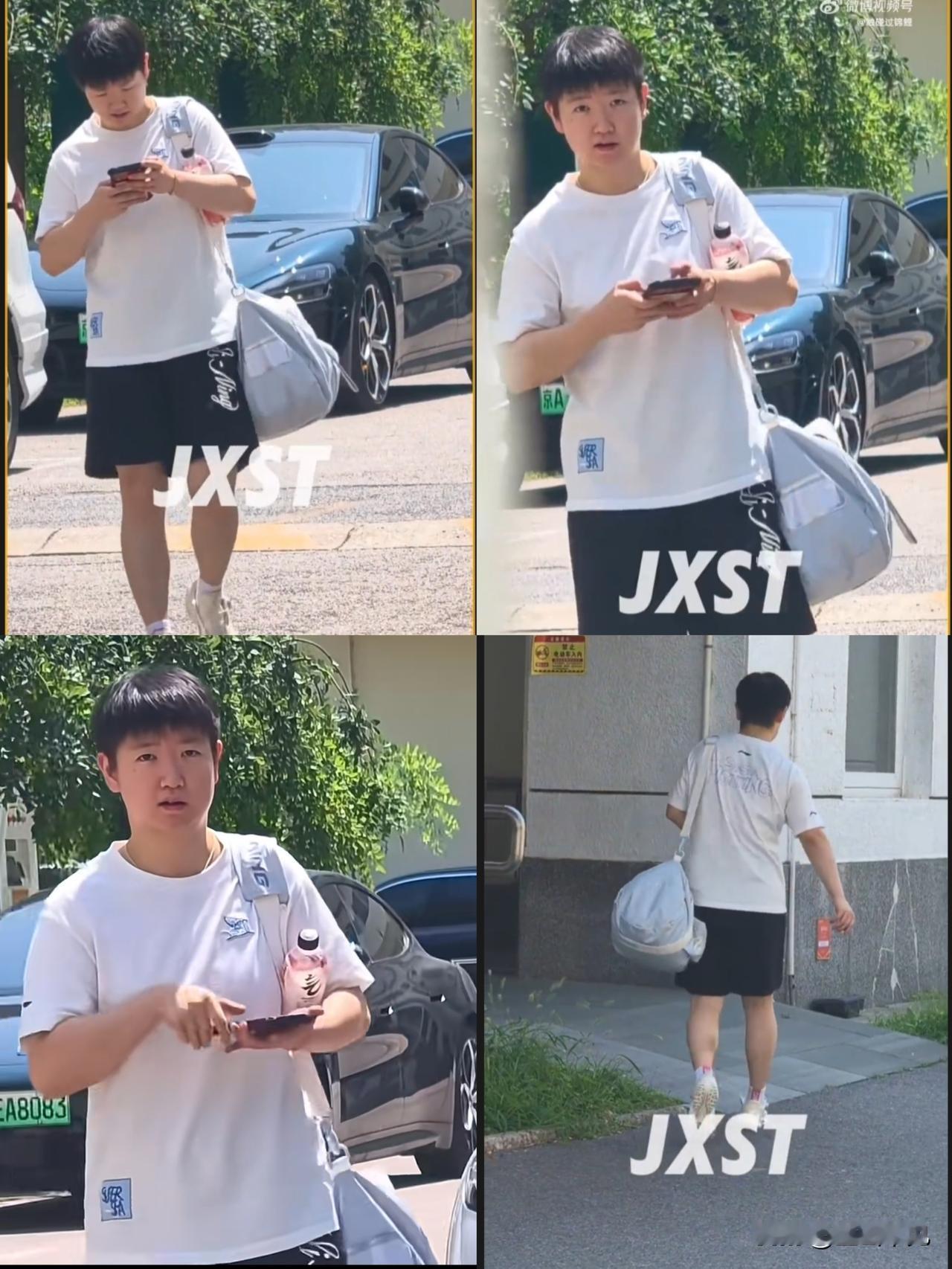 久违的人参果megastar莎莎独自下训了。看起来状态不错，有好好休息好好疗伤
