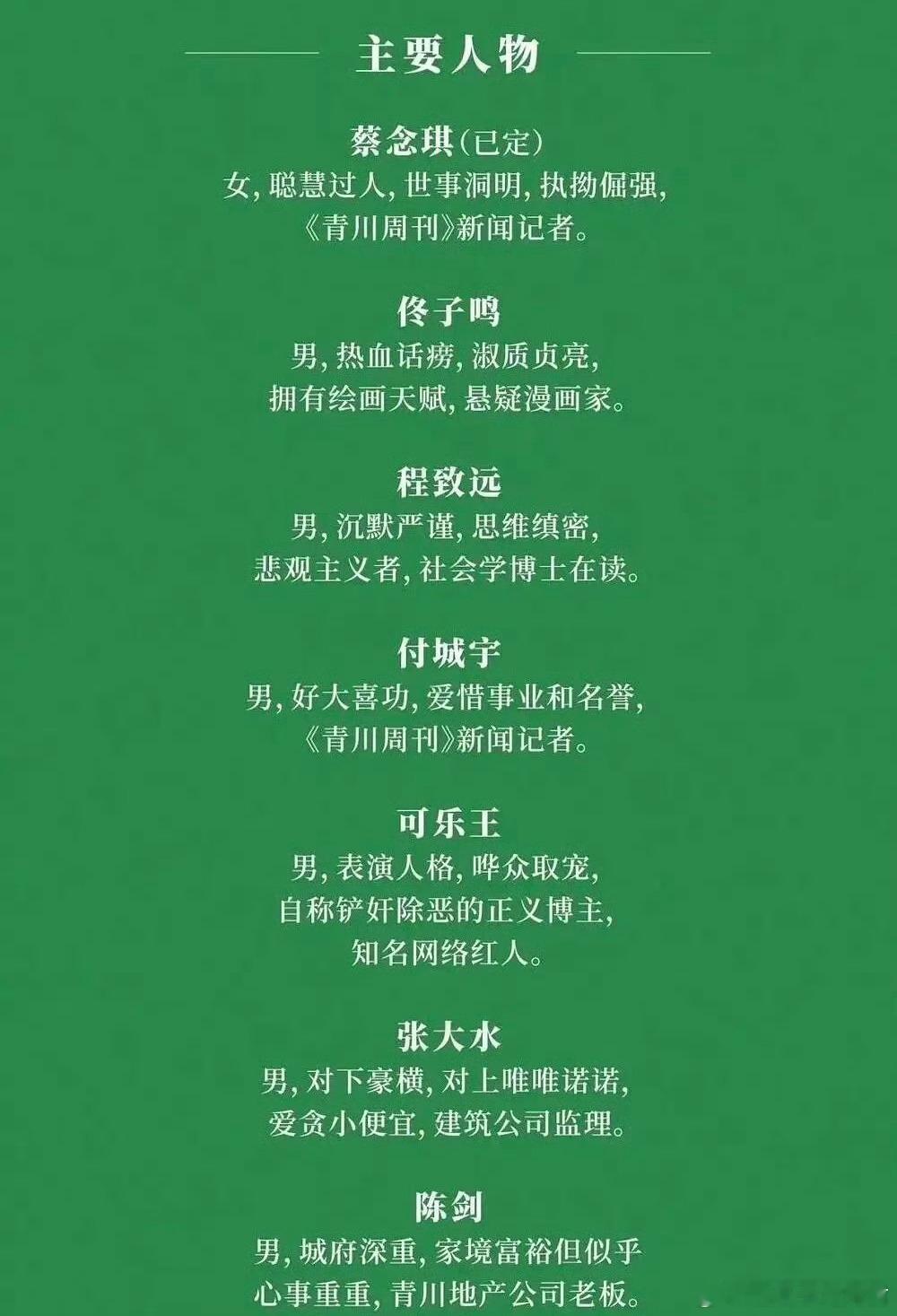 腾讯电视剧《春日回响》主演罗云熙、蔡文静导演：牛超《要久久爱》编剧：尹一伊、