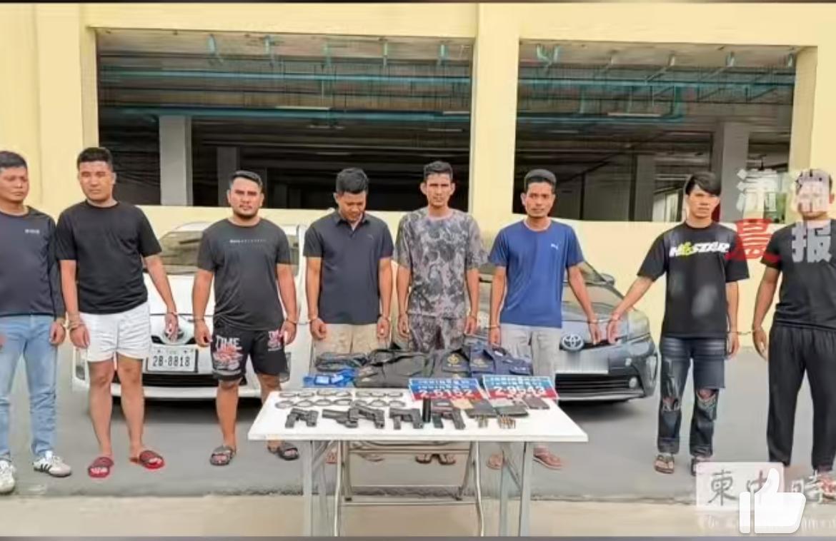 7名柬埔寨男子冒充军警勒索绑架中国人，电诈、网赌这些高智商犯罪他们玩不了，但是拿