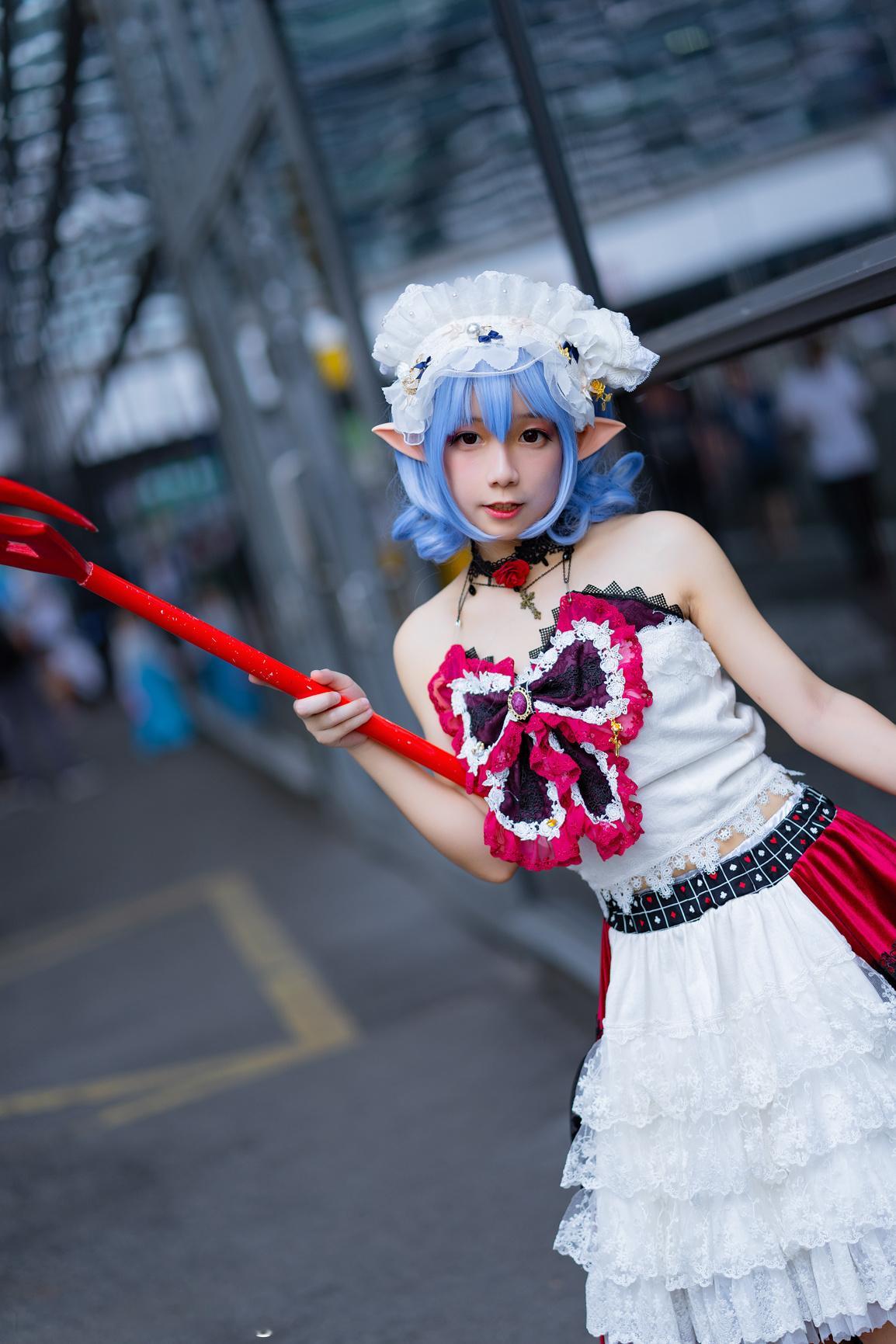 猎人拍漫展漫展分享版东方project蕾米莉亚摄影后期：聆听猎人