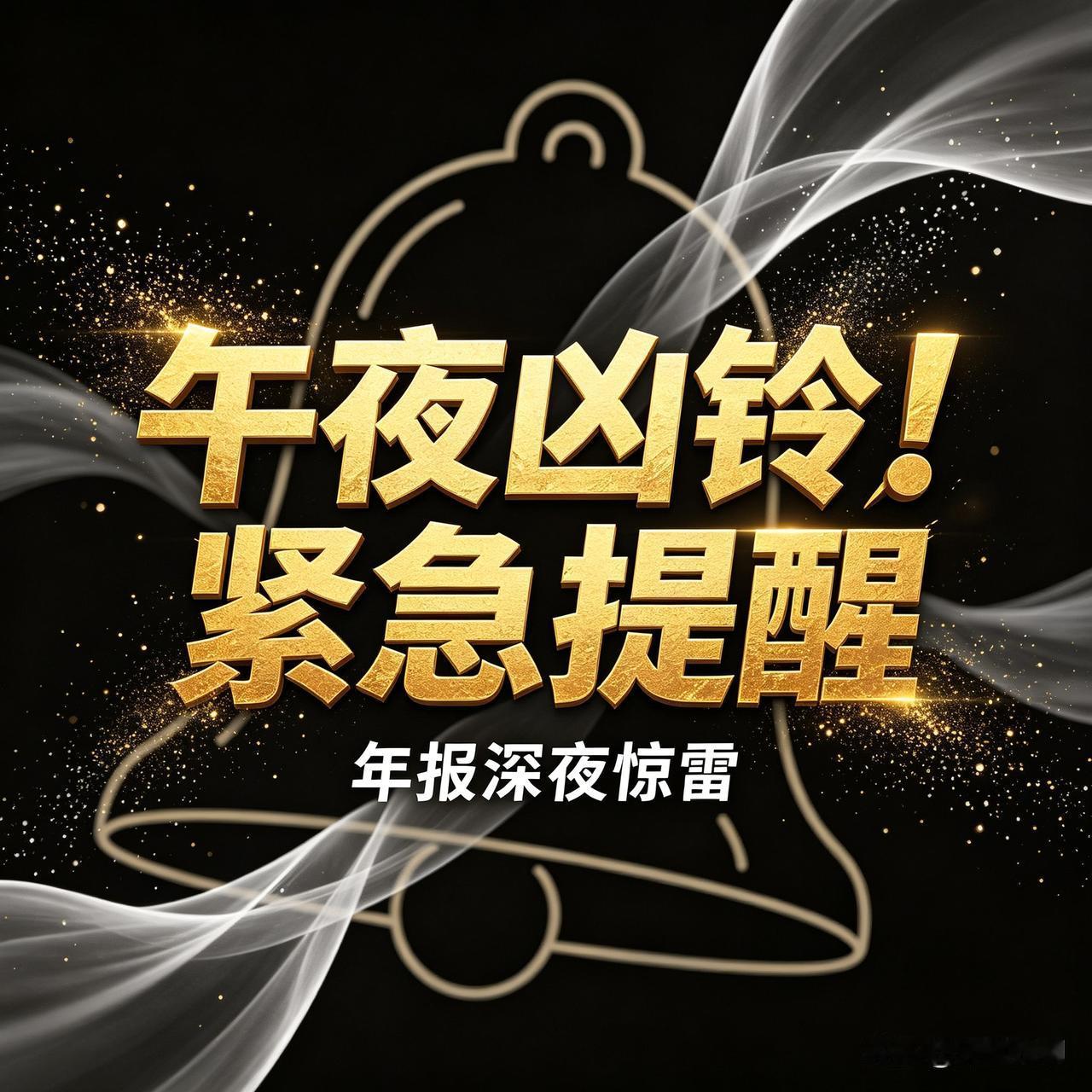 都睡了吗？年报季深夜惊雷！一夜暴亏14亿、8家盈利变巨亏，这条我必须现在发，散户
