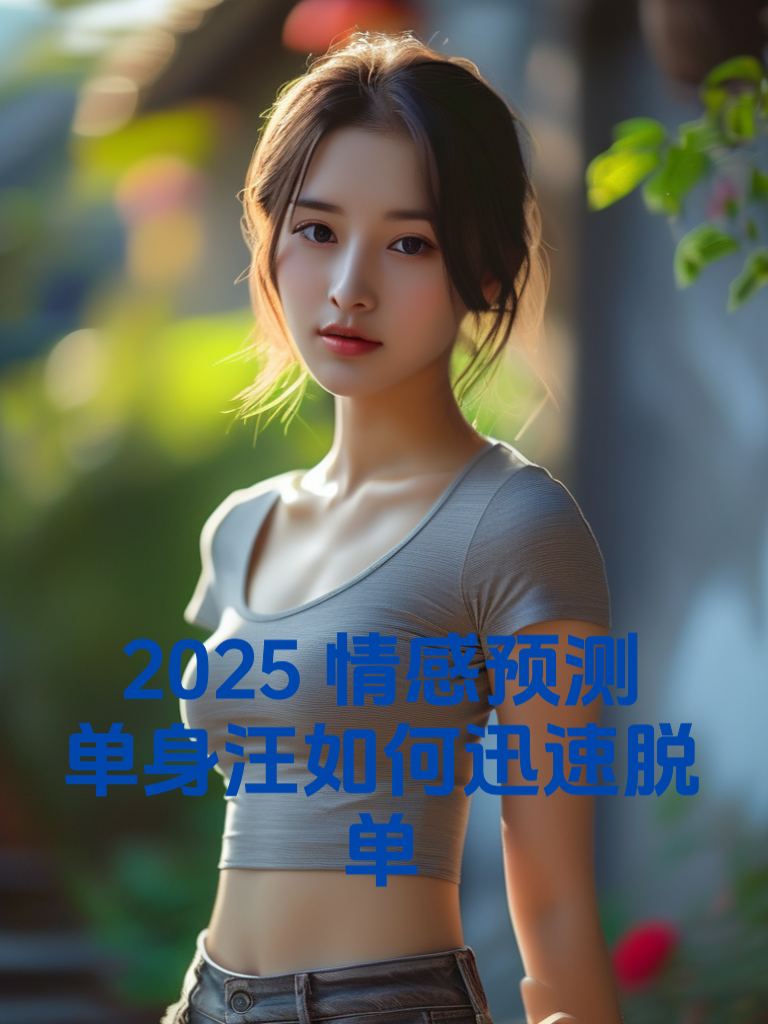 2025情感预测：单身汪如何迅速脱单
