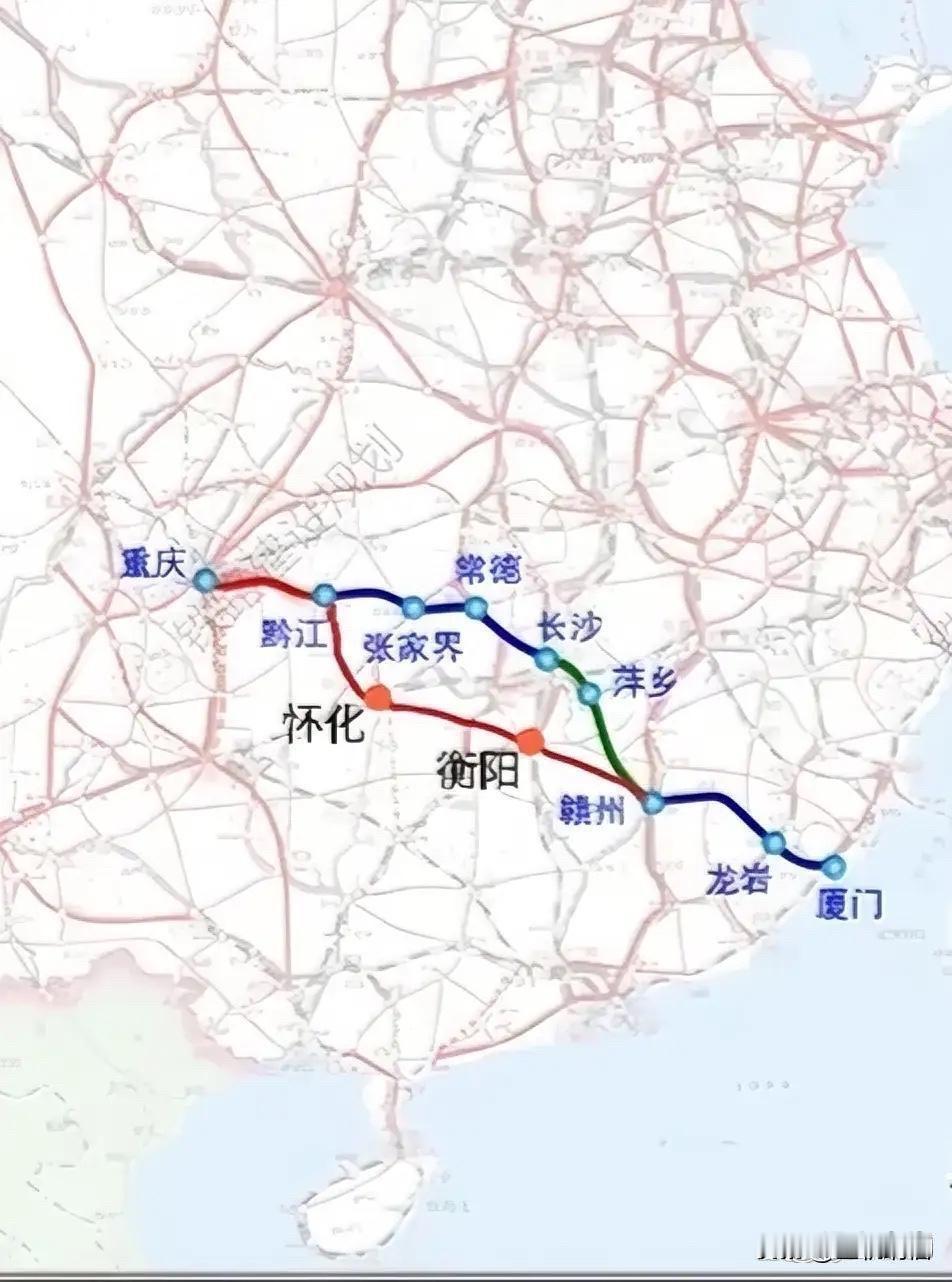 株洲湘潭争取了几年，也没能改变长赣铁路的最终走向，其实长株潭都在大力推进一体化了