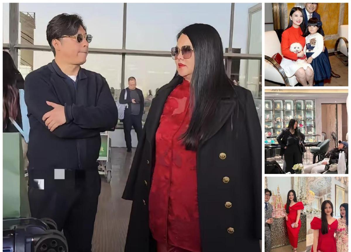 李湘回北京了，胖了，但没躺平。机场照片一出，满屏“中年发福”标签。她没删图，