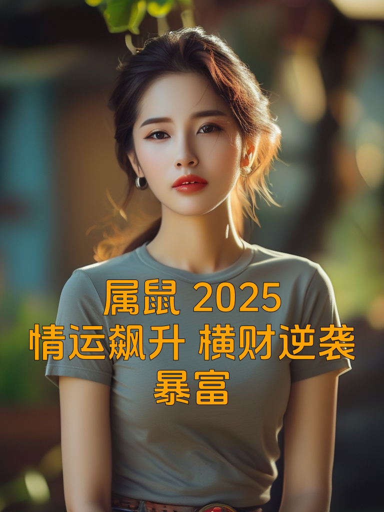 属鼠2025：情运飙升，横财逆袭暴富