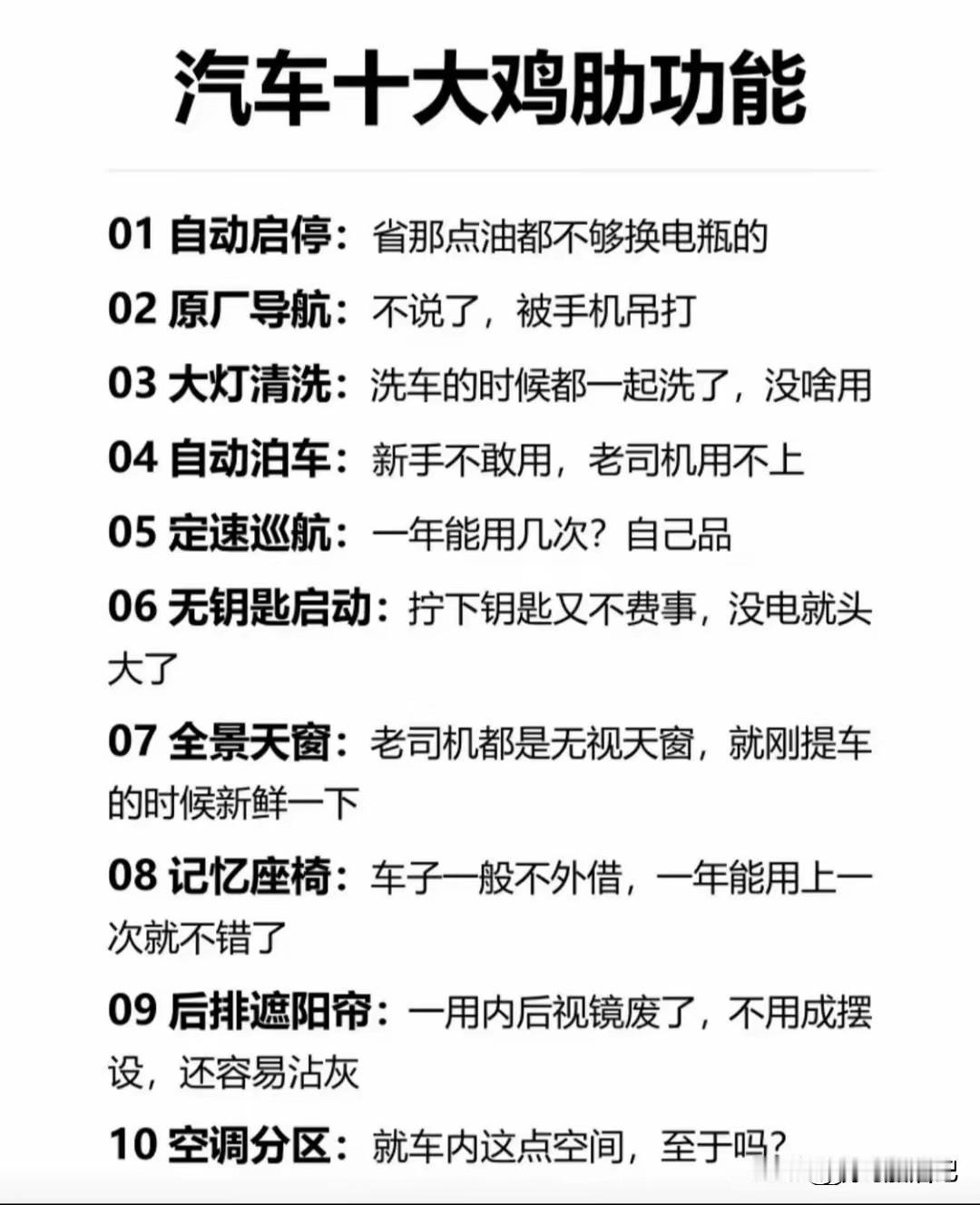 所以，汽车买中配最合适。