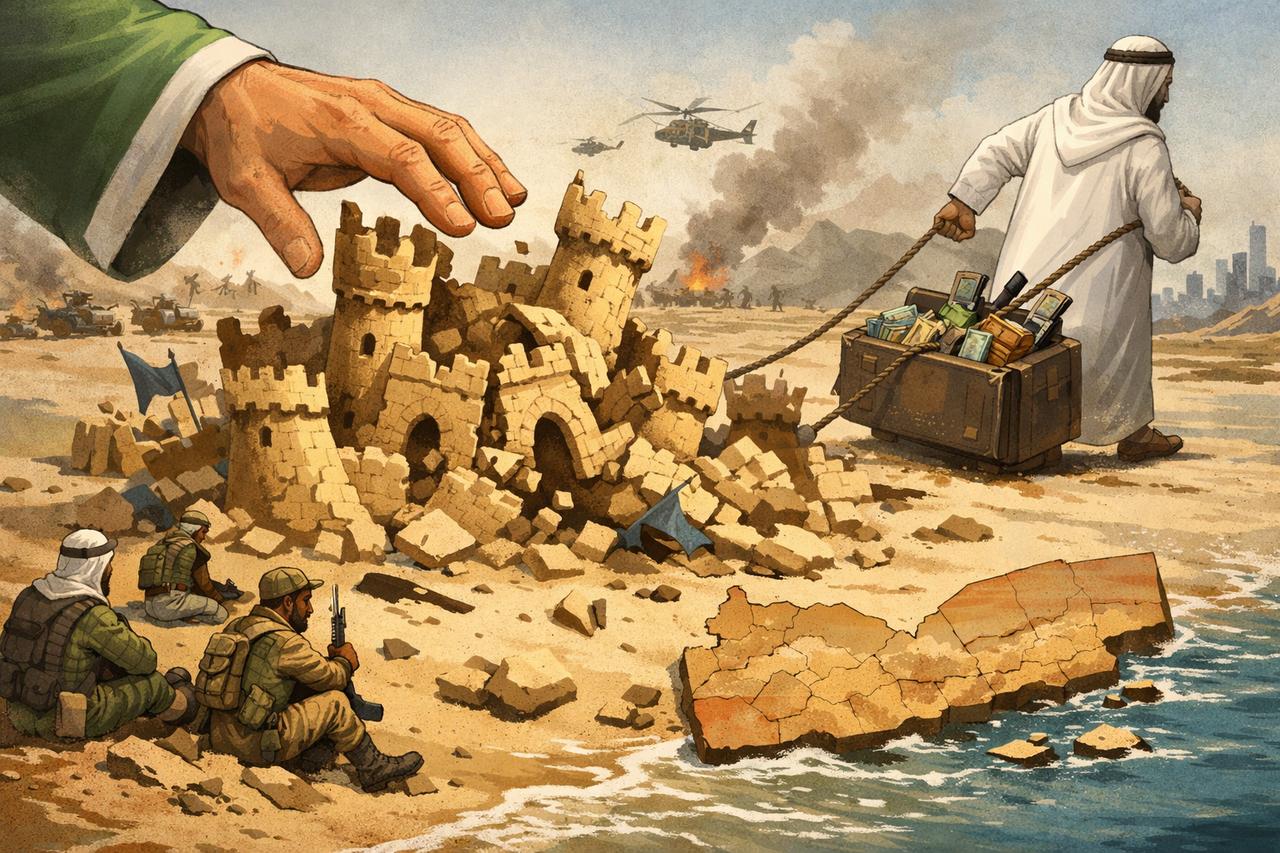 沙特一旦认真起来，真的很可怕。1月9日，也门南方的“南方过渡委员会”（简称ST