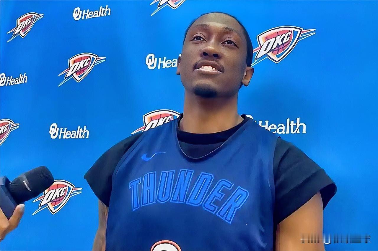 雷霆二当家杰威终于说出了肺腑之言！今日杰威接受记者采访谈到队友切特时说：“我