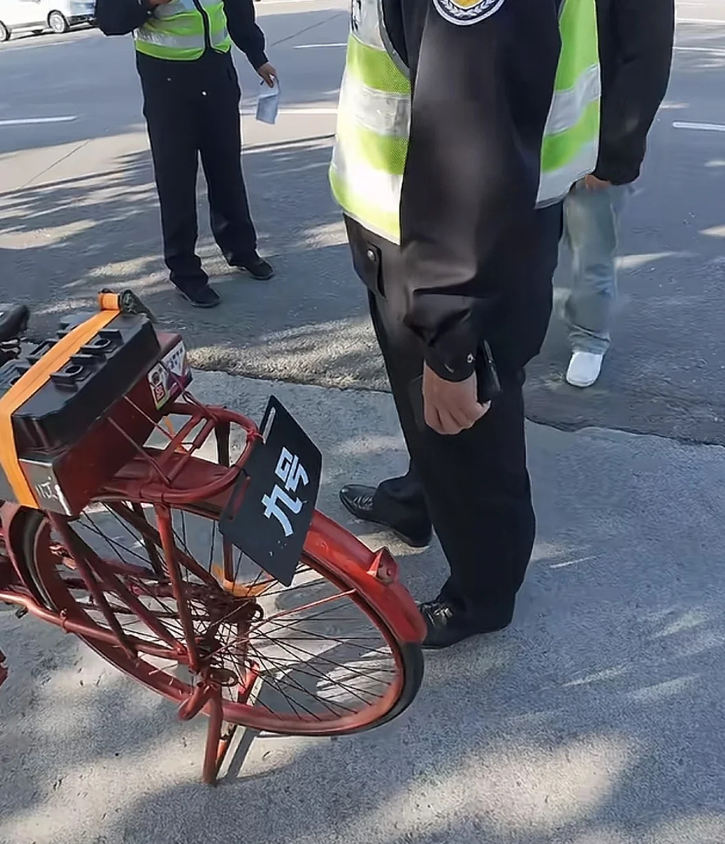 新上的九号电动车被抓了​​​