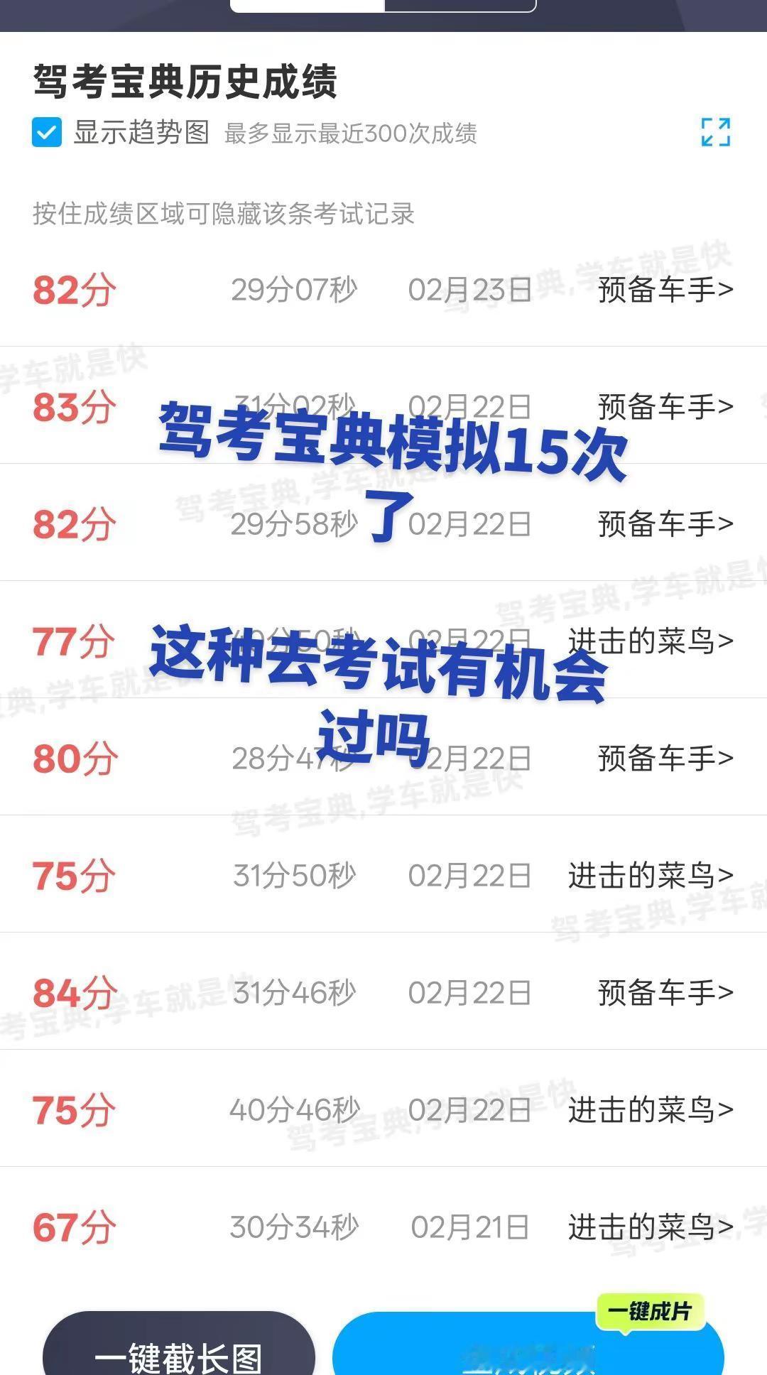 驾考那些事科一这回终于轮到我了吧