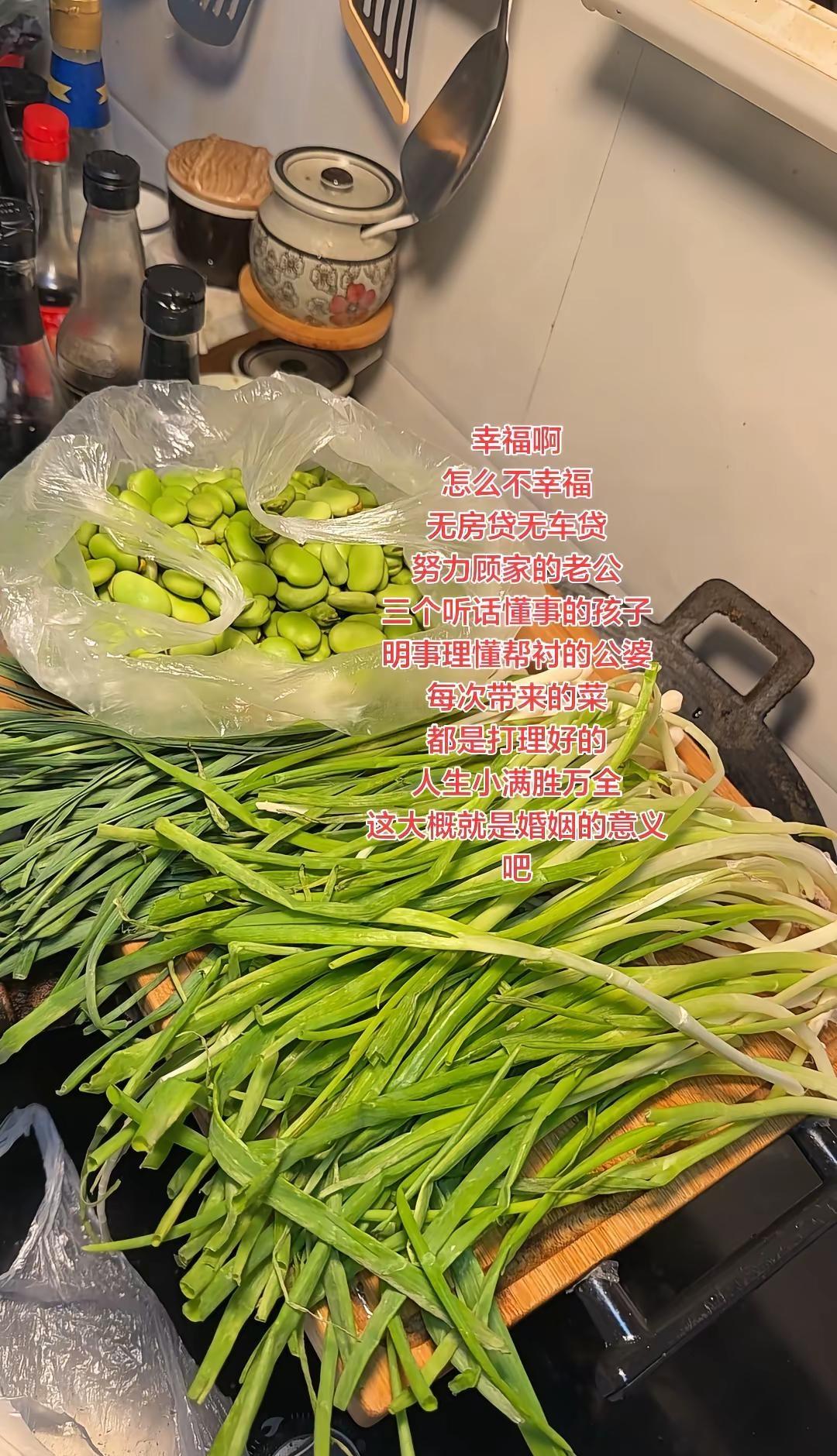 怎么会不幸福呢。幸福啊怎么不幸福无房贷无车贷努力顾家的老公三个听话懂事的孩子明事