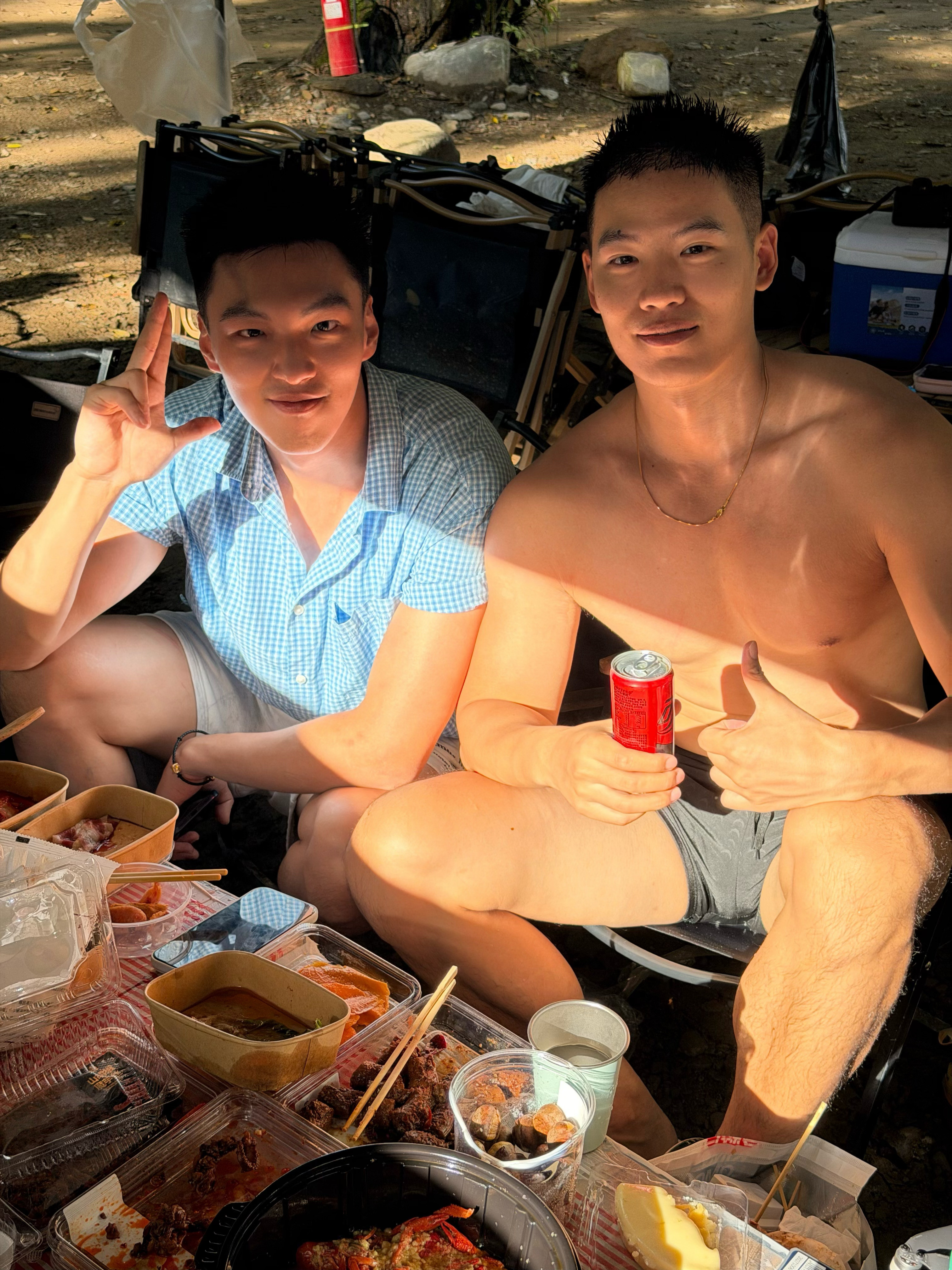 每年的夏天溯溪也是玩上了太好玩了😃​​​