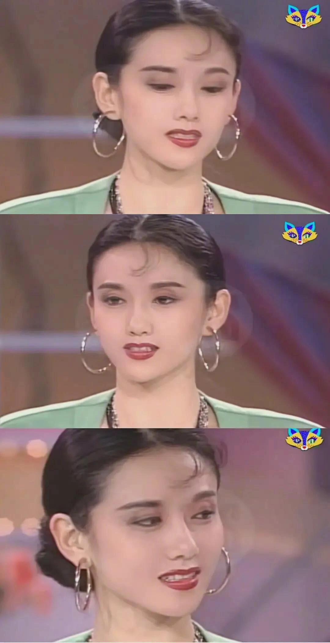 杨丽萍年轻时期！非常惊艳看到她的容貌神态气质一下子理解了她的选择月神相美人，不