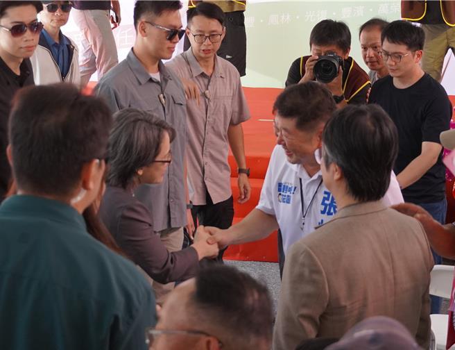 民进党今年花莲县长选战未提名人选，也未公开表态合作对象，台湾地区副领导人萧美琴今