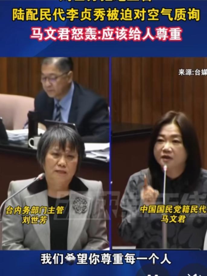总算有人替民众党陆配民代李秀贞出了一口恶气。​针对台湾所谓的内政