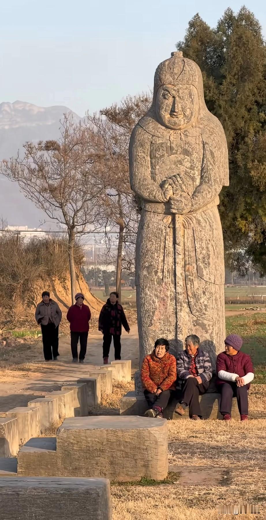 这张照片有意思永熙陵，宋太宗赵光义的陵墓，河南省巩义市西村乡滹沱村