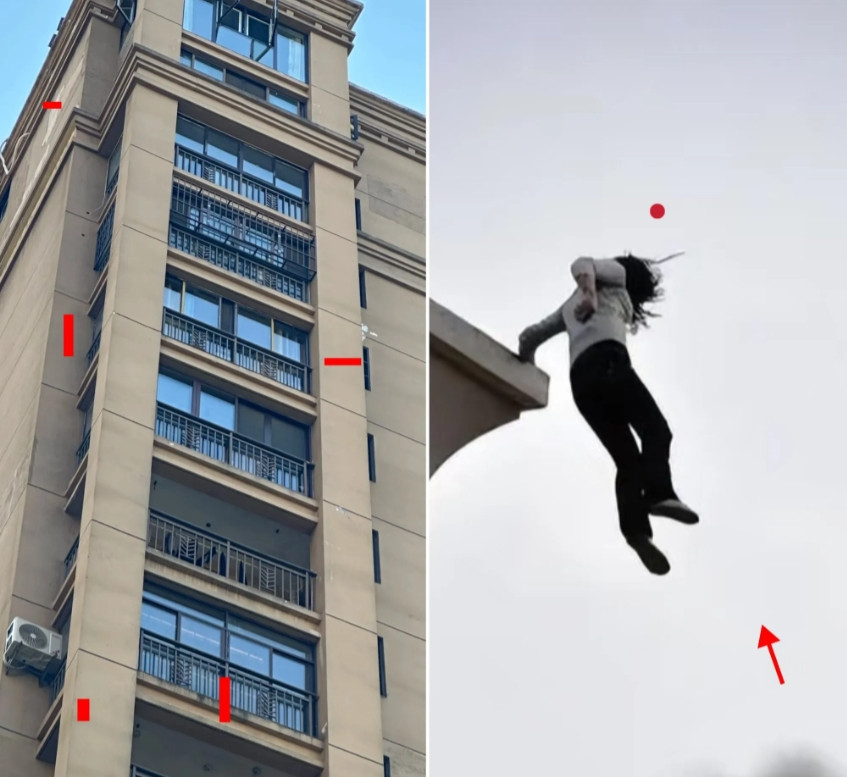 云南有一对夫妻，从30楼手拉手就跳下去了，就留了一封遗书，写着“生活没希望