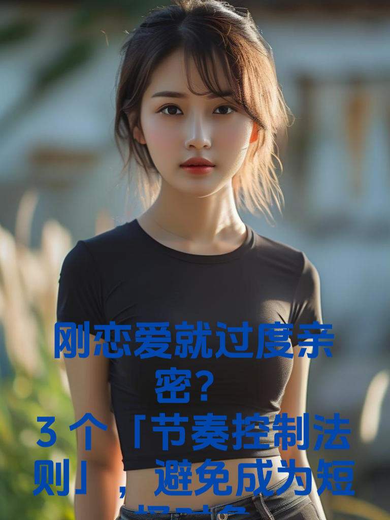 刚恋爱就过度亲密？3个「节奏控制法则」，避免成为短择对象