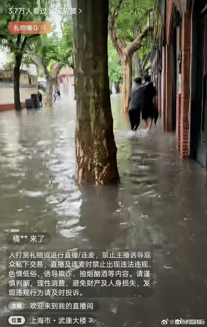 台风“白海豚”的雨带像个海豚🐬由于台风是逆时针旋转，来自太平洋的水汽给江浙沪带