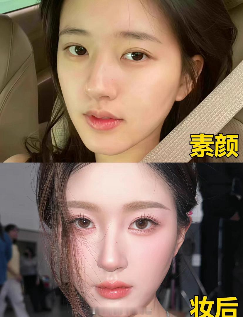 原来化妆对她们就是起了个气血加成作用
