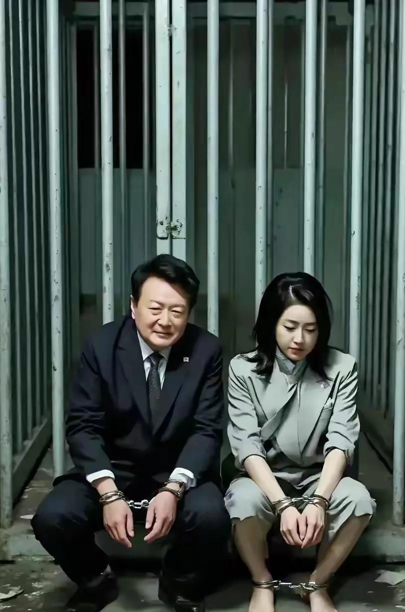 韩国前总统伊锡悦在面对“内乱特检法”第七次传唤出庭审理，终于低下不可一世的头，